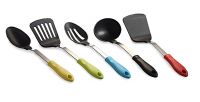All Time Plastics Kitchen Tool Set, Set of 5, Multicolour