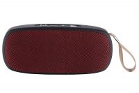 Live Tech Bliss Wireless Bluetooth Speaker 1800mAh 3w*2 with USB AUX TF Card Support (Red)