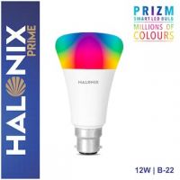 Halonix Wifi Smart Prime Prizm 12 W B22 Million Colour Led Bulb Pack 1 