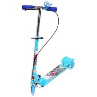Piyuda Scooter For Kids 3 Wheel Lean to Steer 3 Adjustable Height with Suspension