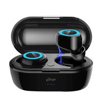 [LD] pTron Bassbuds in-Ear True Wireless Bluetooth Headphones (TWS) with Mic - (Black)