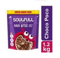 Soulfull Ragi Bites- Choco Poco, 1.2kg- No Maida