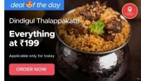 [Specific Pindcodes] All Items At Rs.199 on Dindigul Thalappakatti 