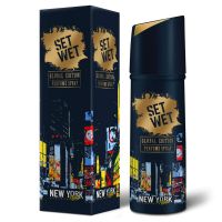 [LD] Set Wet Global Global Edition Perfume Spray For Men, New York Nights, 120 ml