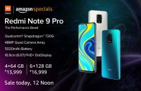 [Sale on 12PM] Redmi Note 9 Pro