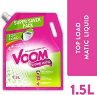 Voom Matic Top Load Liquid Detergent Pouch, 1.5 L