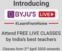 BYJU'S Free Live Classes -  Learn From Home with India's Best Teachers 