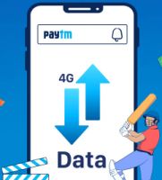 Get 50% Back Upto Rs. 10 on Mobile Prepaid Data Add on Pack Recharges  