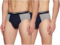 Amazon Brand - Symbol Men's Solid Cotton Briefs (Combo Pack of 2)