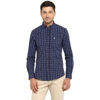 Red Tape Men's Checkered Regular Fit Casual Shirt