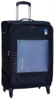 VIP Polyester 46 cms Denim Blue Softsided Suitcase (STORBW72DBL)