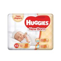 Huggies Ultra Soft New Born Diapers (22 Counts)