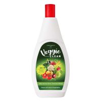 [Pantry] Veggie Clean, Fruits and Vegetables Washing Liquid, Removes Germs, Chemicals, Waxes, No Soap, 100% Naturally Derived Cleaner, 400 ml