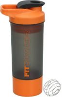 Jaypee Plus Fit Gym Bottle 750 ml Shaker  (Pack of 1, Orange, Plastic)
