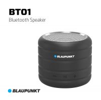 Germany's Blaupunkt BT01 3W Voice Activated BT Speaker with Google Assistant/Siri (Black)