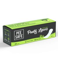 PEESAFE Aloe Vera Panty Liners For Extra Comfort - (Set of 1, 25 Liners)