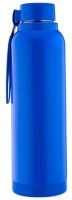 Signoraware Insulated steel bottle with outer plastic, 700ml, Blue