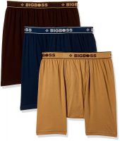 [Size 80] Dollar Bigboss Men's Cotton Boxers (Pack of 3) (Colors May Vary)