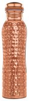 Signoraware Oxy Hammered Copper Bottle, 1000ml, Set of 1, Copper