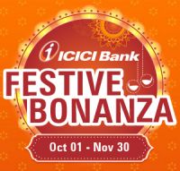 ICICI Bank Festive Bonanza Oct 1 - Nov 30 