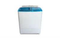 Croma 6.5 kg Semi Automatic Top Load Washing Machine (CRAW2221, White)