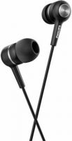 Philips SHE1505BK/94 Rich Bass Wired Headset (Black, In the Ear)