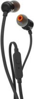 JBL T160 Wired Headset  (Black, In the Ear)