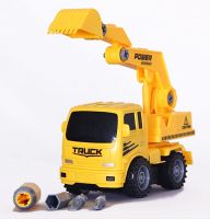 MWG Exports Co Build Your Own Pull Back Friction Car Construction Truck Vehicles