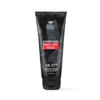 Bombay Shaving Company Activated Charcoal Peel Off Mask with 5X Detoxifying Power, fights pollution and De-Tans skin- 60g