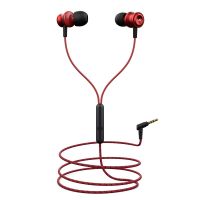 boAt Bassheads 152 in Ear Wired Earphones with Mic(Raging Red)