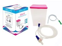 DALUCI® PVC Can Enema Kit For Home Use | Reusable & washable | 1500 ml Square Pot Pack Of 1 |