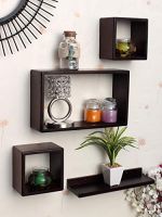 Home Sparkle Floating Wall Shelfs | Wooden Wall Shelves