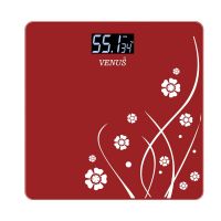 Venus EPS-2001 Electronic Bathroom Scale (Red)