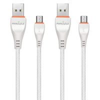 Pinnaclz Original Made in India Combo of 2 Micro USB Fast Charging Cable 1.2 Meter (Pack of 2)