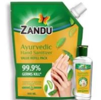 Zandu Ayurvedic Hand Sanitizer 900ml (Buy 1 Get 1)