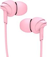 boAt Bassheads 100 in Ear Wired Earphones with Mic(Taffy Pink)
