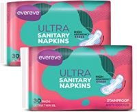 Evereve Ultra Sanitary Napkin-XL 284mm Pack of 60 (2 x 30)