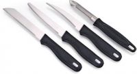 KVG Stainless Steel Kitchen Knives and Peeler Steel, Plastic Knife Set  (Pack of 4)