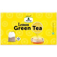 Apsara Lemon Green Tea Bags For Immunity Boosting And Weight Loss (25 Tea Bags)