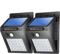 Solar Lights For Garden 100 LED Motion Sensor Security Lamp  (100 LED - Pack of 1) (2 Pice)