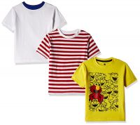 [Size 7 - 8YRS] Cloth Theory Boys' T-Shirt (Pack of 3)