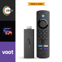 Fire TV Stick Plus (2021) includes ZEE5, SonyLIV and Voot annual subscriptions | Includes all-new Alexa Voice Remote (with TV and app controls) | 2021 release