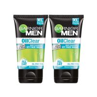 Garnier Oil Clear Facewash - Oil Control Deep Cleansing Facewash For Men, 150gm (Pack of 2)