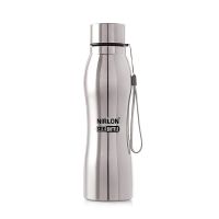 Nirlon Rustfree/ Eco Friendly,Stainless Steel,Set Of 01Pcs,Light Weight Bottles For Travelling,1000Ml