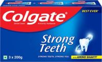 [Super Mart][Pre Book]  Colgate Strong Teeth Toothpaste  (600 g, Pack of 3)
