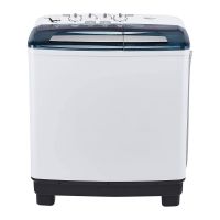 AmazonBasics 10.2 kg Semi-automatic Washing Machine (with Heavy wash function, White/Blue color)