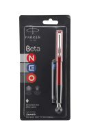 Parker Beta Neo CT | Fountain Pen | Body Color - Red | Ink Color - Blue