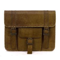 Goatter Leather Multi-Compartment Laptop Sleeves/Briefcase/Messenger Bag/Laptop Bag (11
