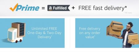 Unlimited Free One-day and Two-day Delivery, Early Access to Lightning Deals and More Try Prime Free for 60 Days 
