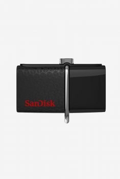 SanDisk Ultra Dual SDDD2 16 GB USB 3.0 Drive (Black)